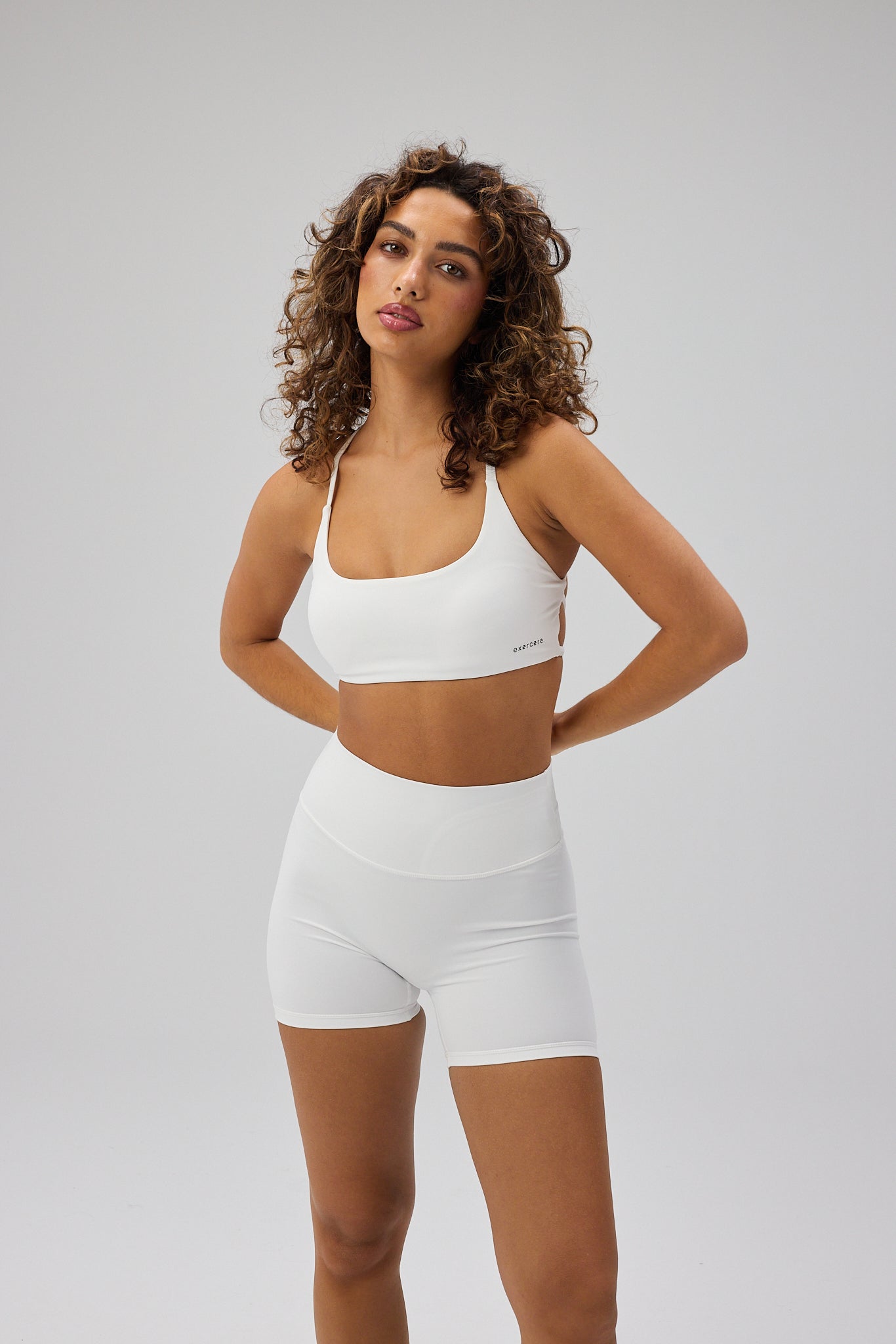 Sculpt Bra - White | Exercere