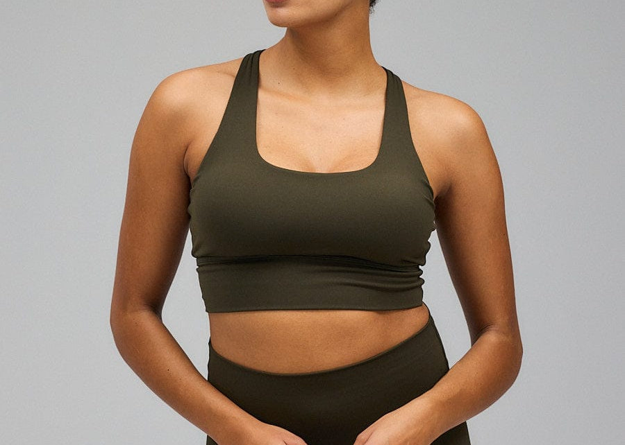 Exercere Sports Bras Neaty Bra - Forrest Green