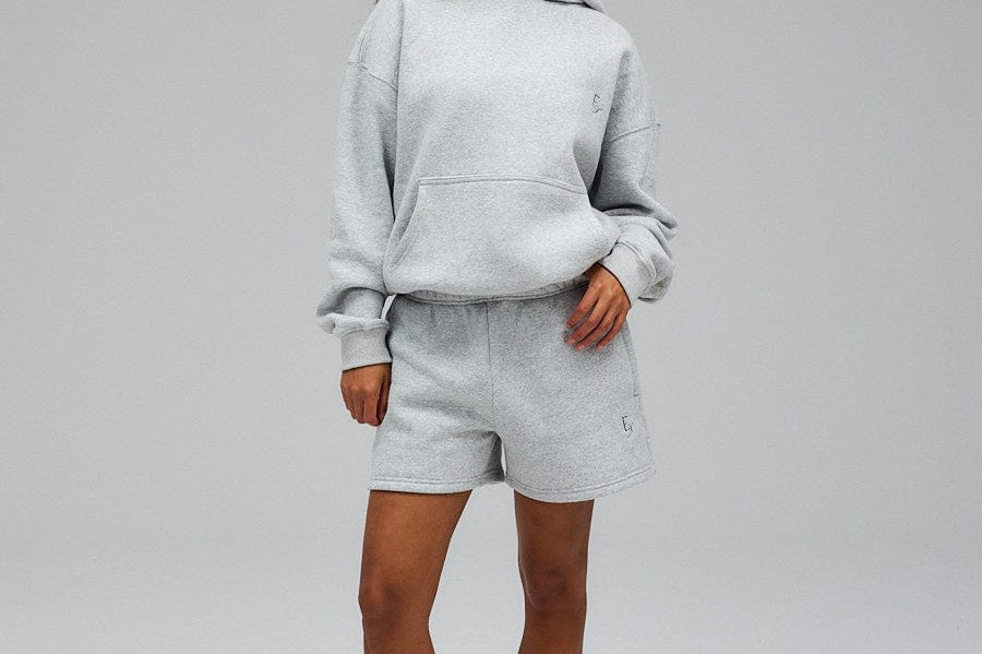 Exercere Sweat Sweat Shorts - Grey Melange