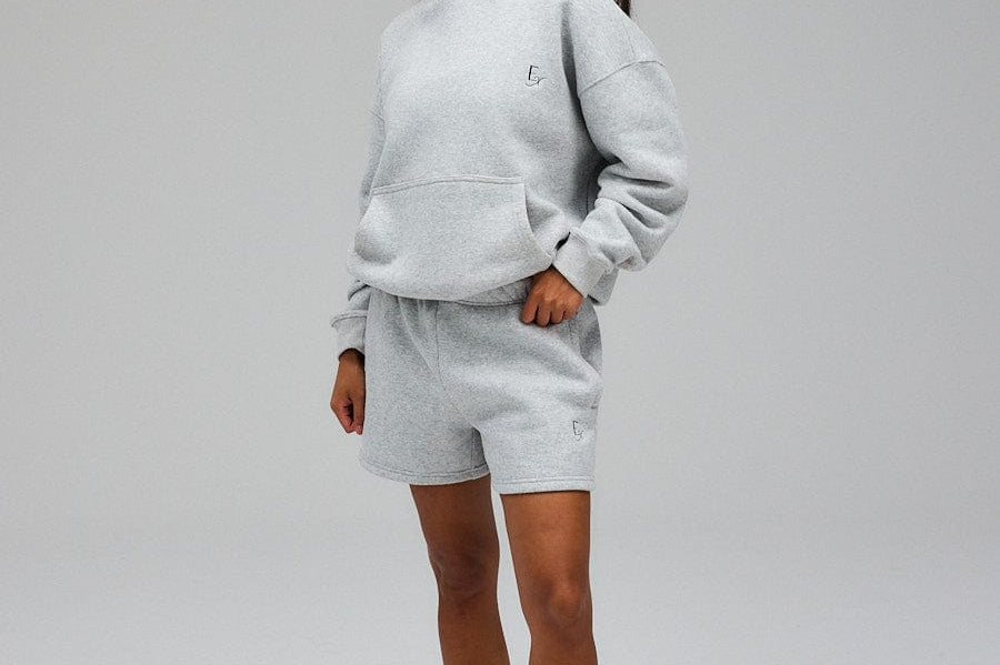 Exercere Sweat Sweat Shorts - Grey Melange