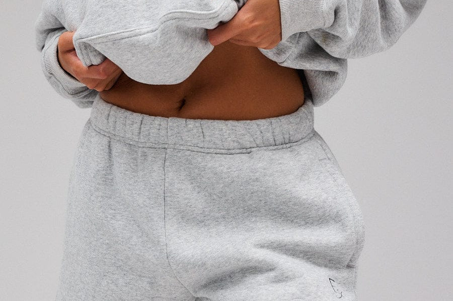 Exercere Sweat Sweat Shorts - Grey Melange