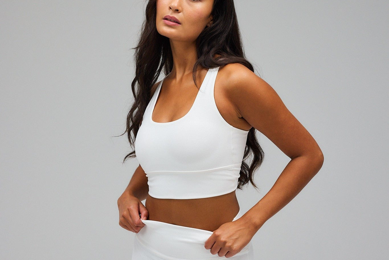 Exercere Sports Bras Neaty Bra - White