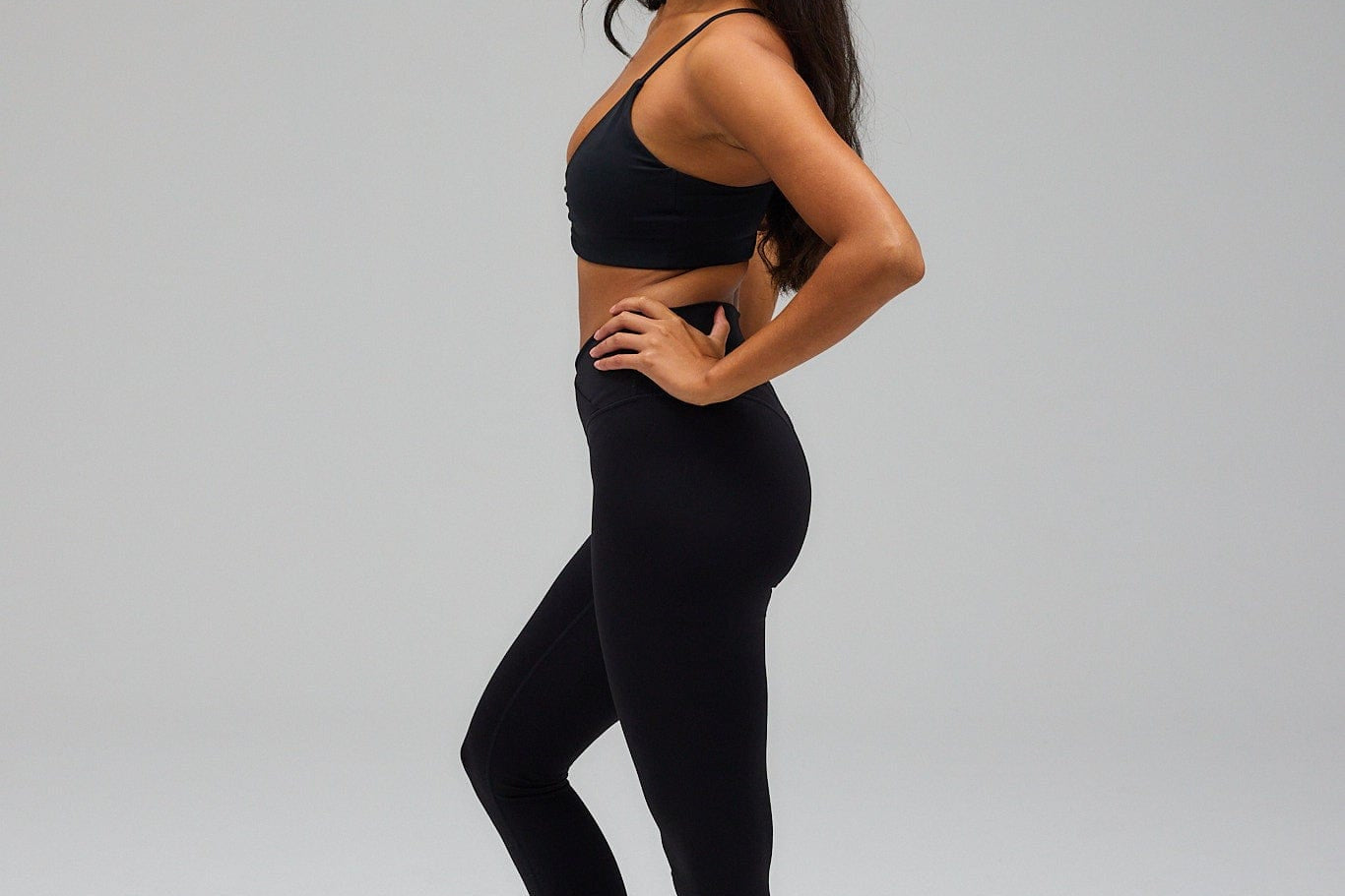 Exercere Sports Bras Scrunch Bra - Black