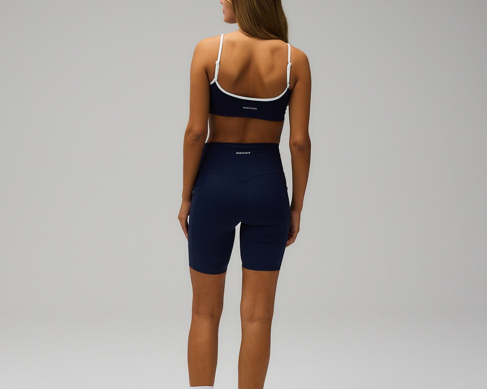 Exercere Shorts Active Pocket Shorts - Navy