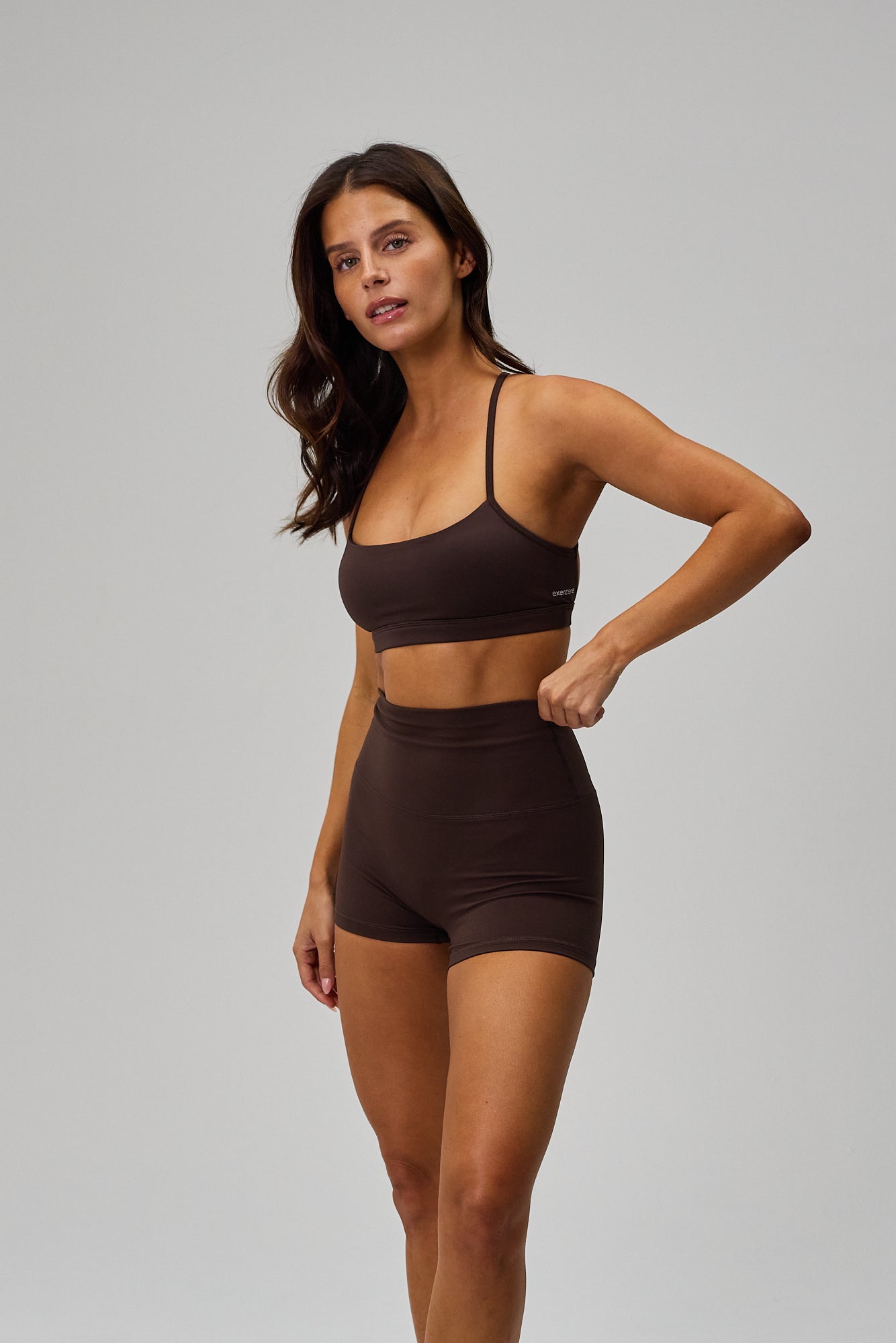 Active Bra - Pecan Brown | Exercere