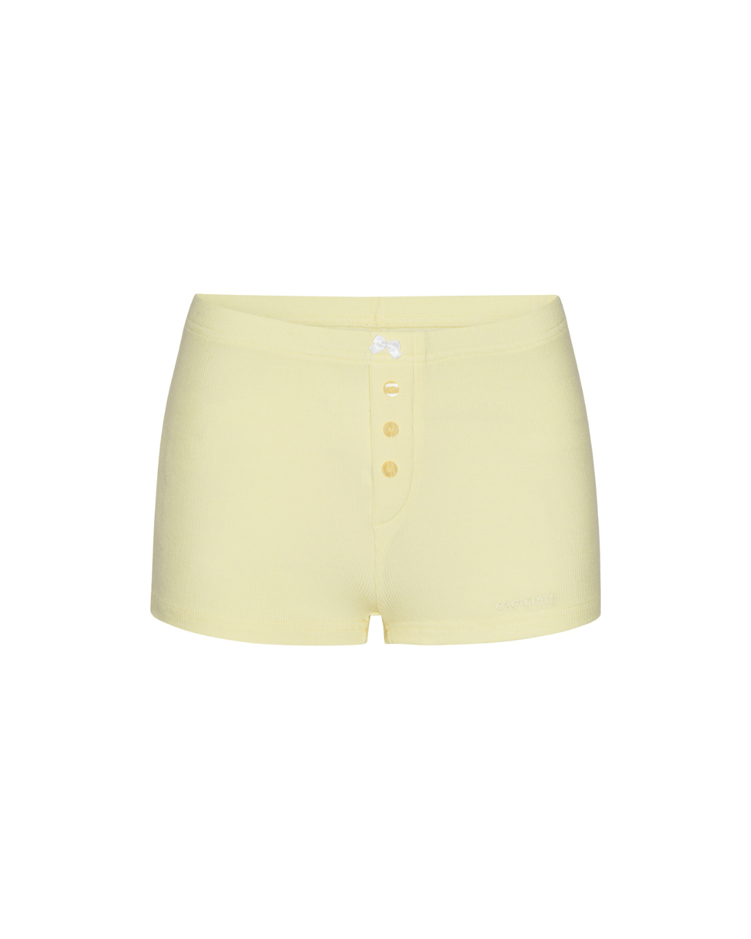Exercere Rib Night Shorts Rib Night Shorts - Banana