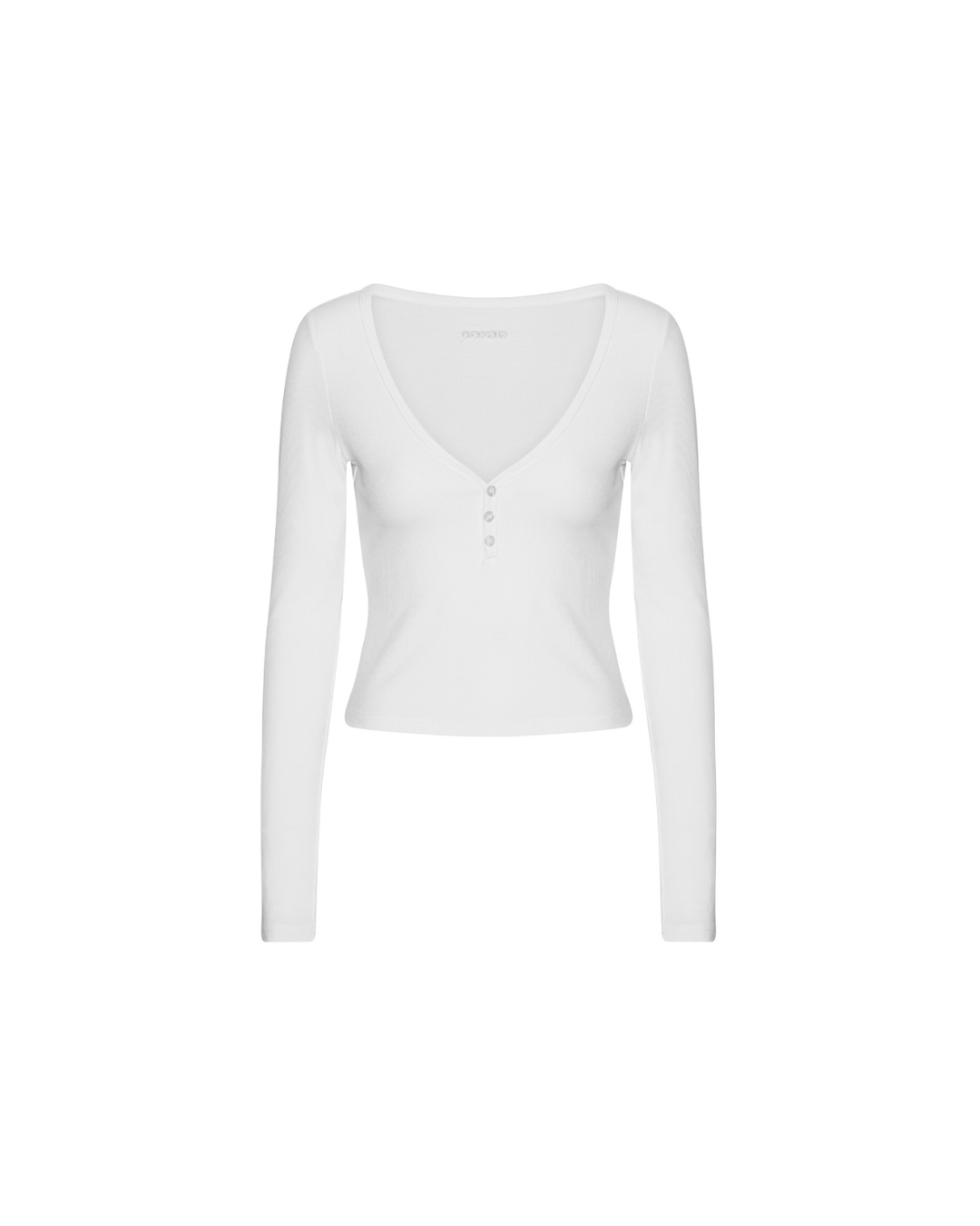 Exercere Rib Long Sleeve Rib Long Sleeve - White