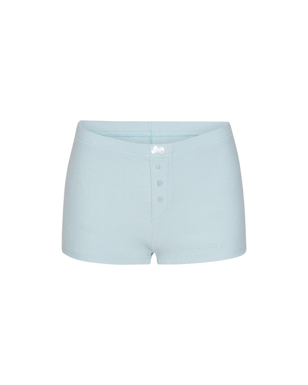 Exercere Rib Night Shorts Rib Night Shorts - Powder Blue