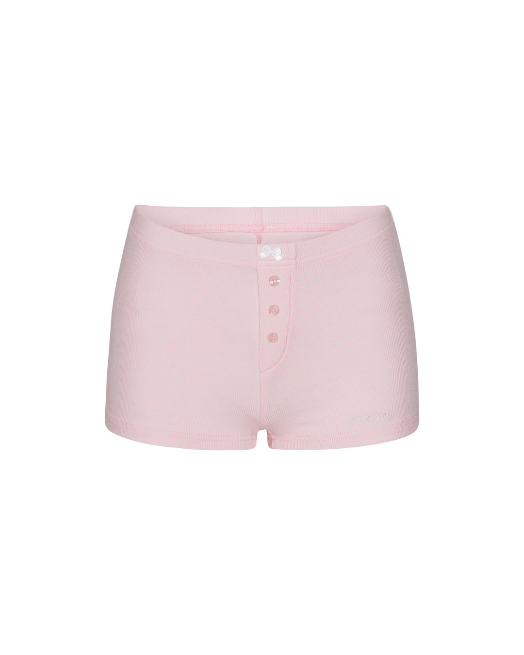 Exercere Rib Night Shorts Rib Night Shorts - Soft Pink