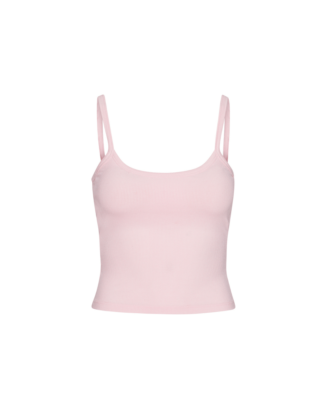 Exercere Tops Rib Tank Top - Soft Pink
