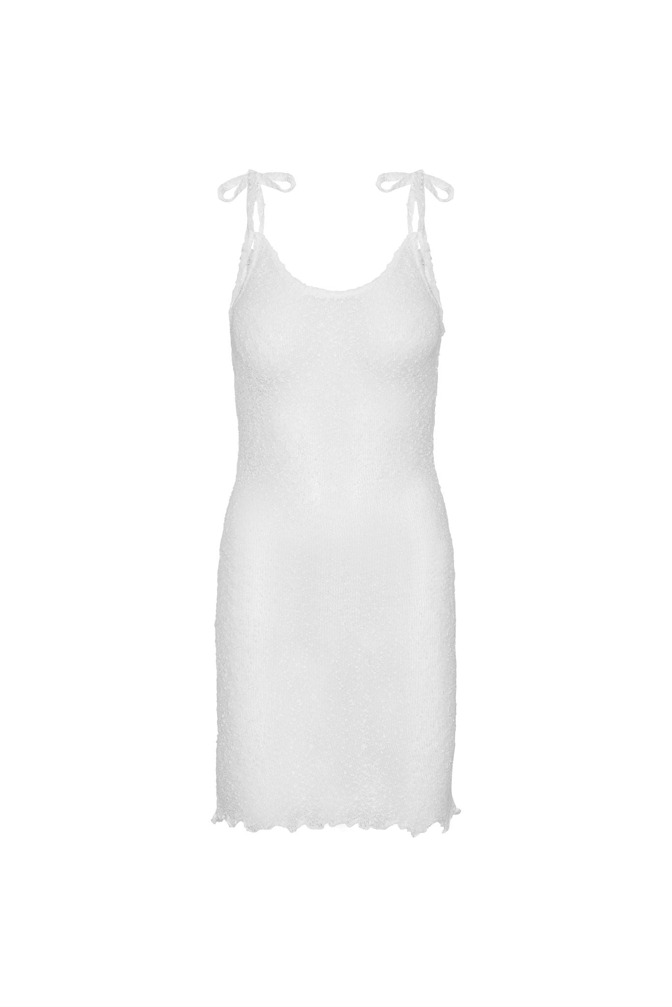Coastal Knit Dress - White Exercere Coastal Knit Dress - White Exercere