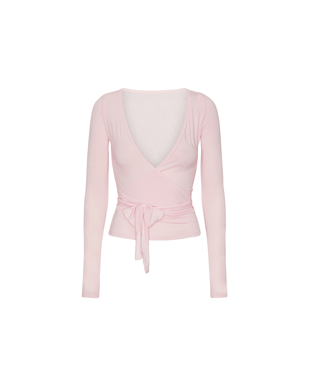 Exercere Blouses Ballet Wrap Blouse - Soft Pink
