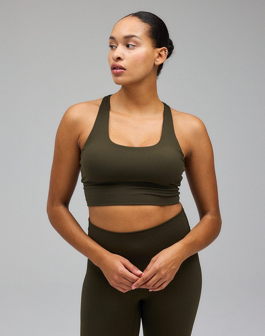 Exercere Sports Bras Neaty Bra - Forrest Green