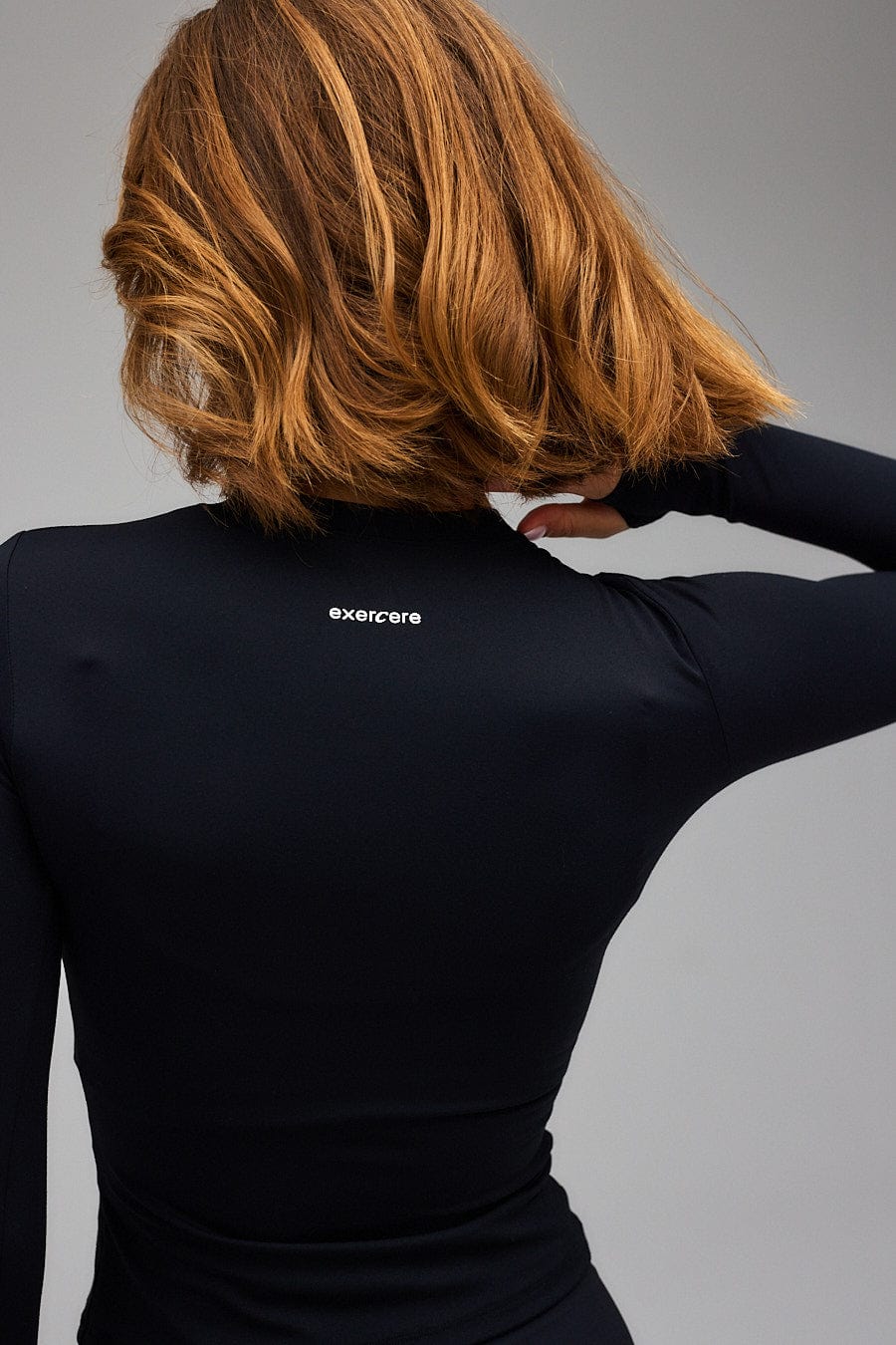 Exercere Tops Neaty Long Sleeve - Black
