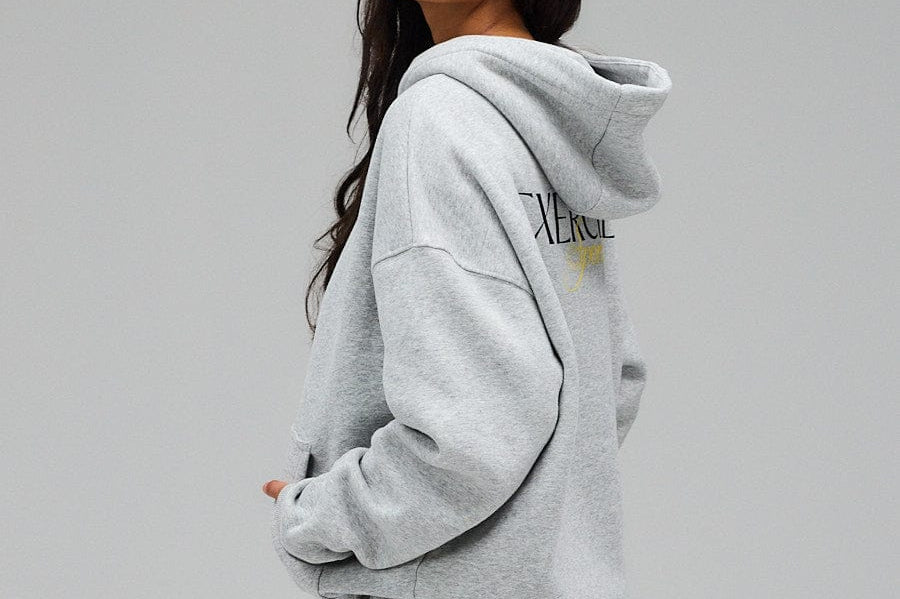 Exercere Blouses Hoodie - Grey Melange