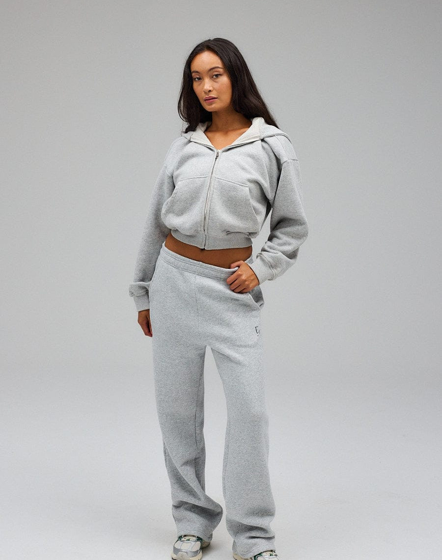 Exercere Sweat Wide Sweatpants - Grey Melange