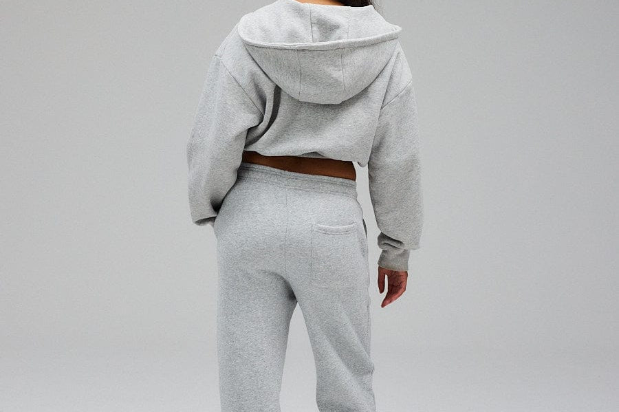 Exercere Sweat Wide Sweatpants - Grey Melange