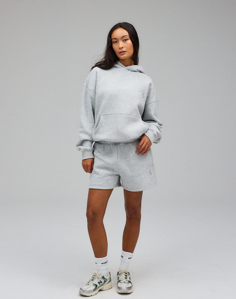 Exercere Sweat Sweat Shorts - Grey Melange