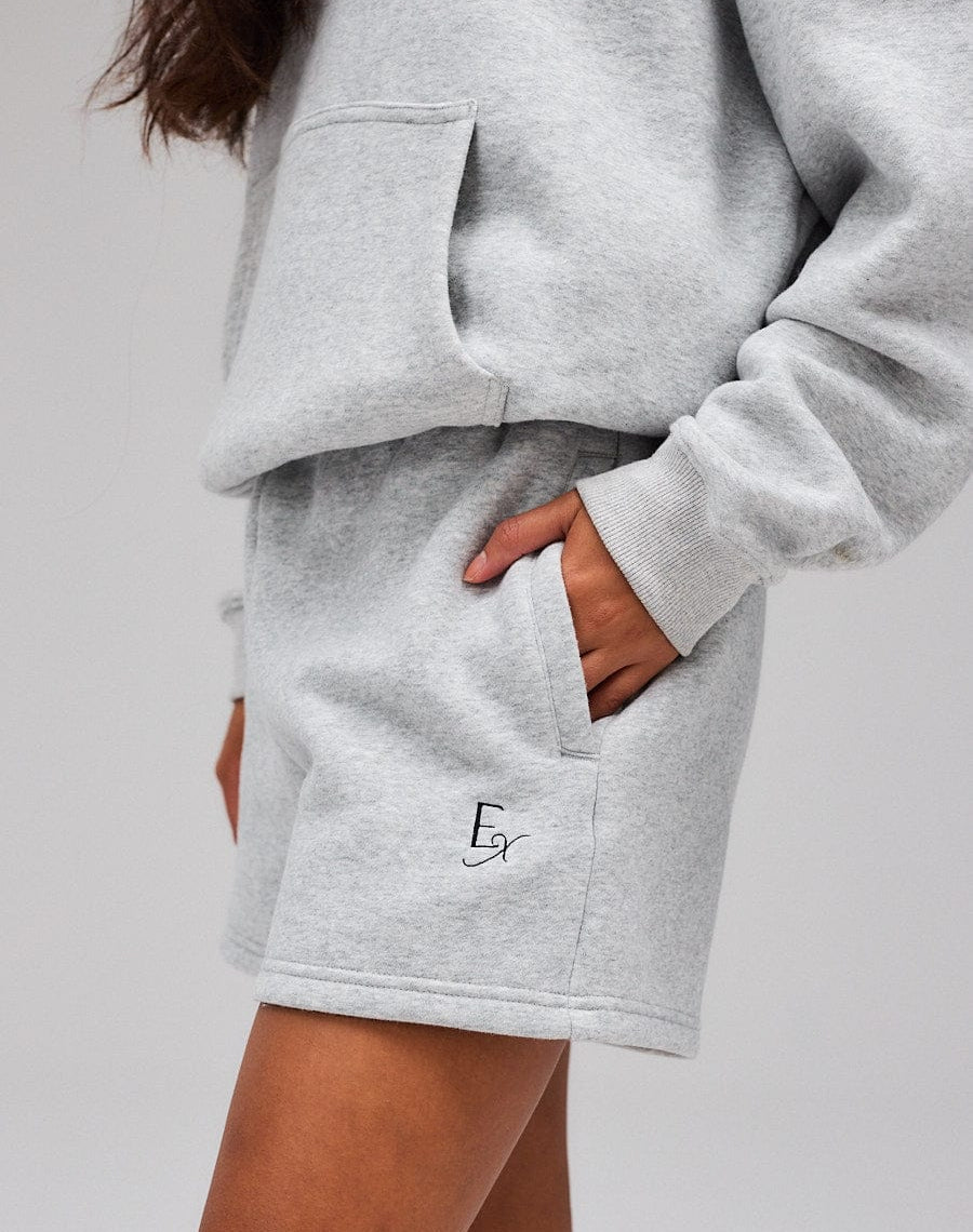 Exercere Sweat Sweat Shorts - Grey Melange