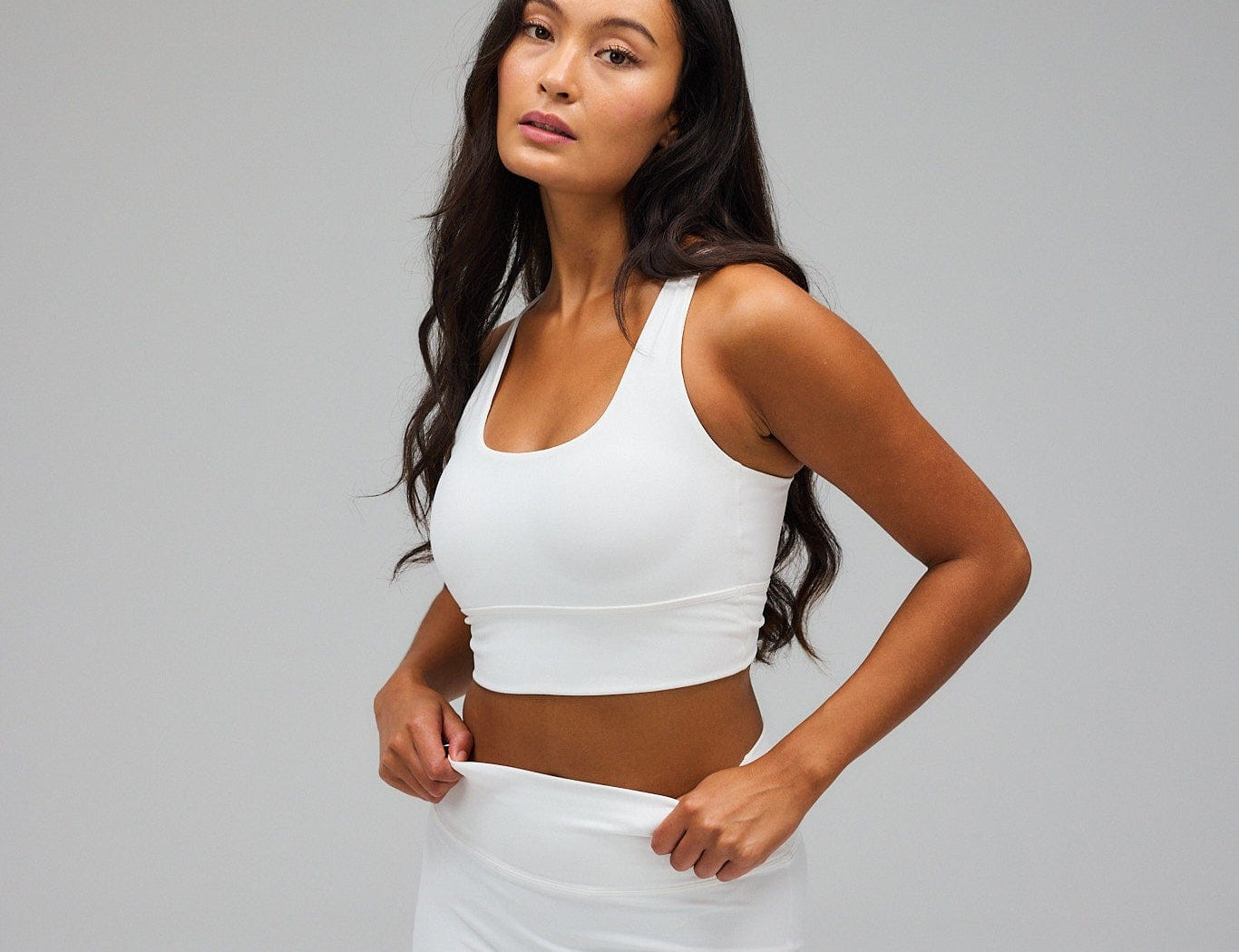 Exercere Sports Bras Neaty Bra - White