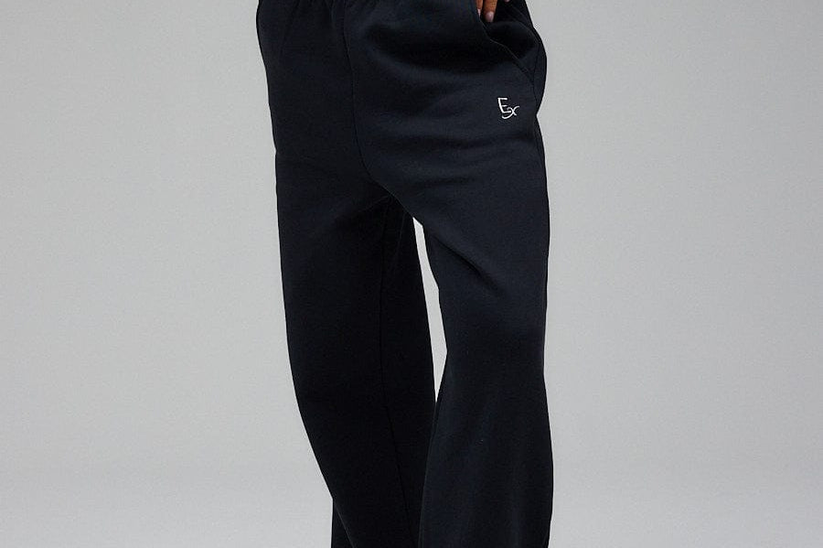 Exercere Sweat Wide Sweatpants - Black