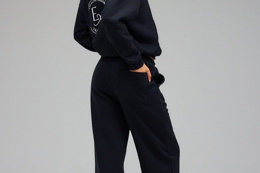 Exercere Sweat Wide Sweatpants - Black