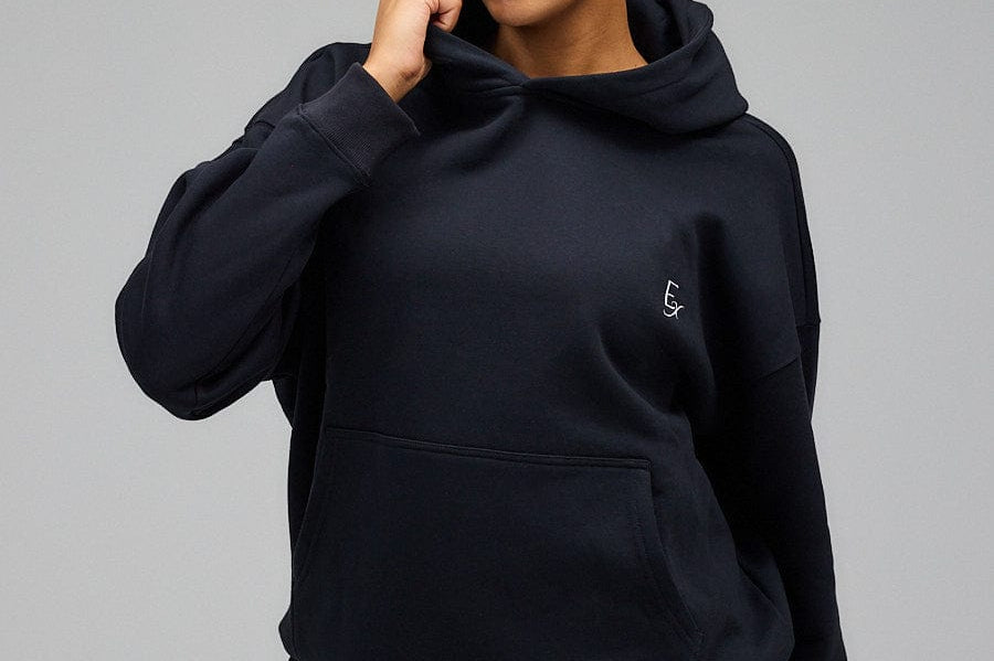 Exercere Blouses Hoodie - Black