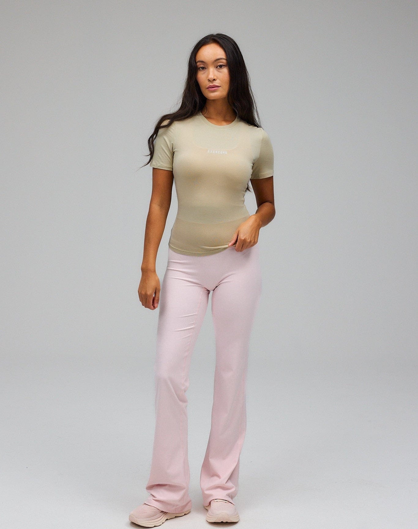 Exercere Tops Jersey T-shirt - Latte Beige