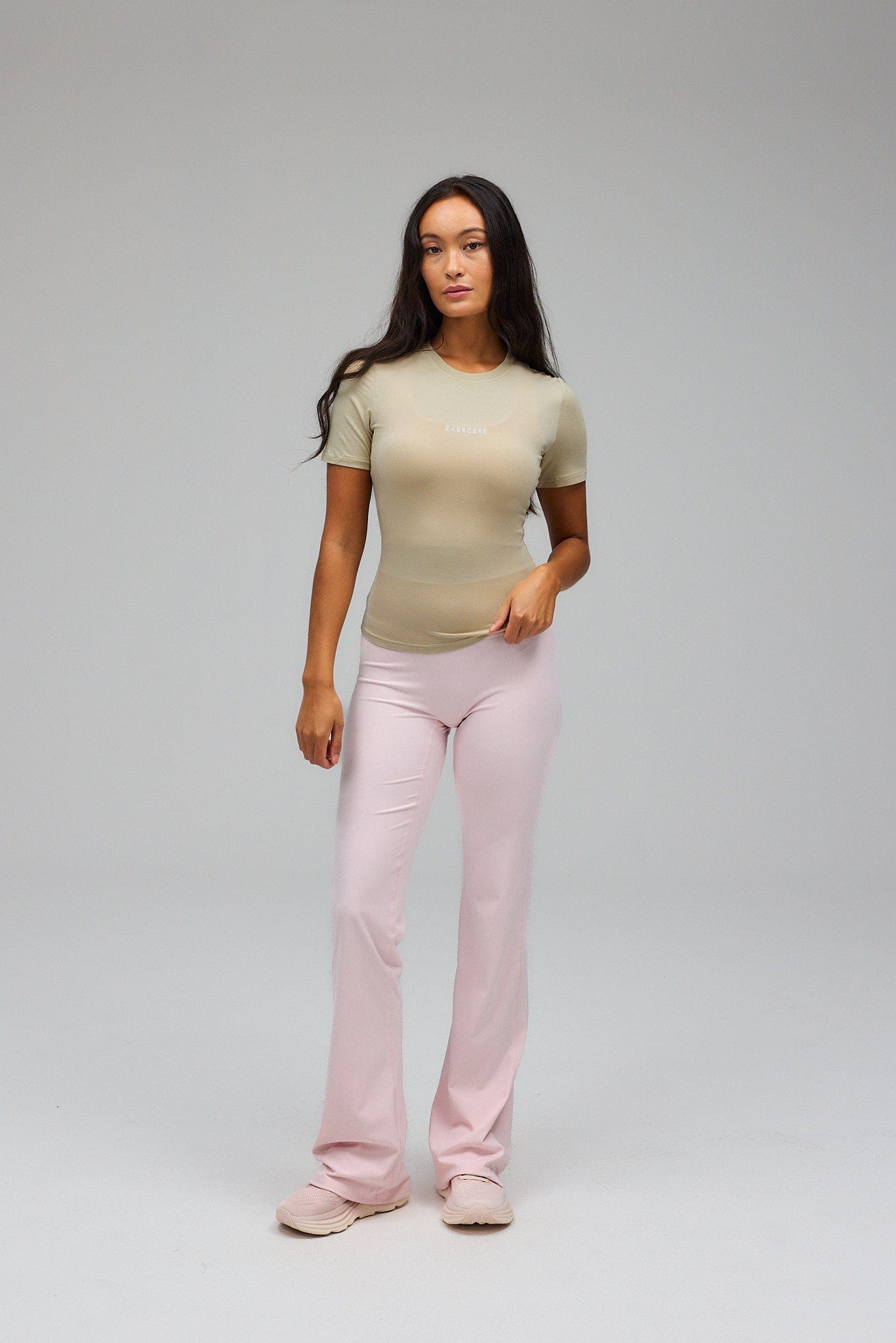 Exercere Tops Jersey T-shirt - Latte Beige