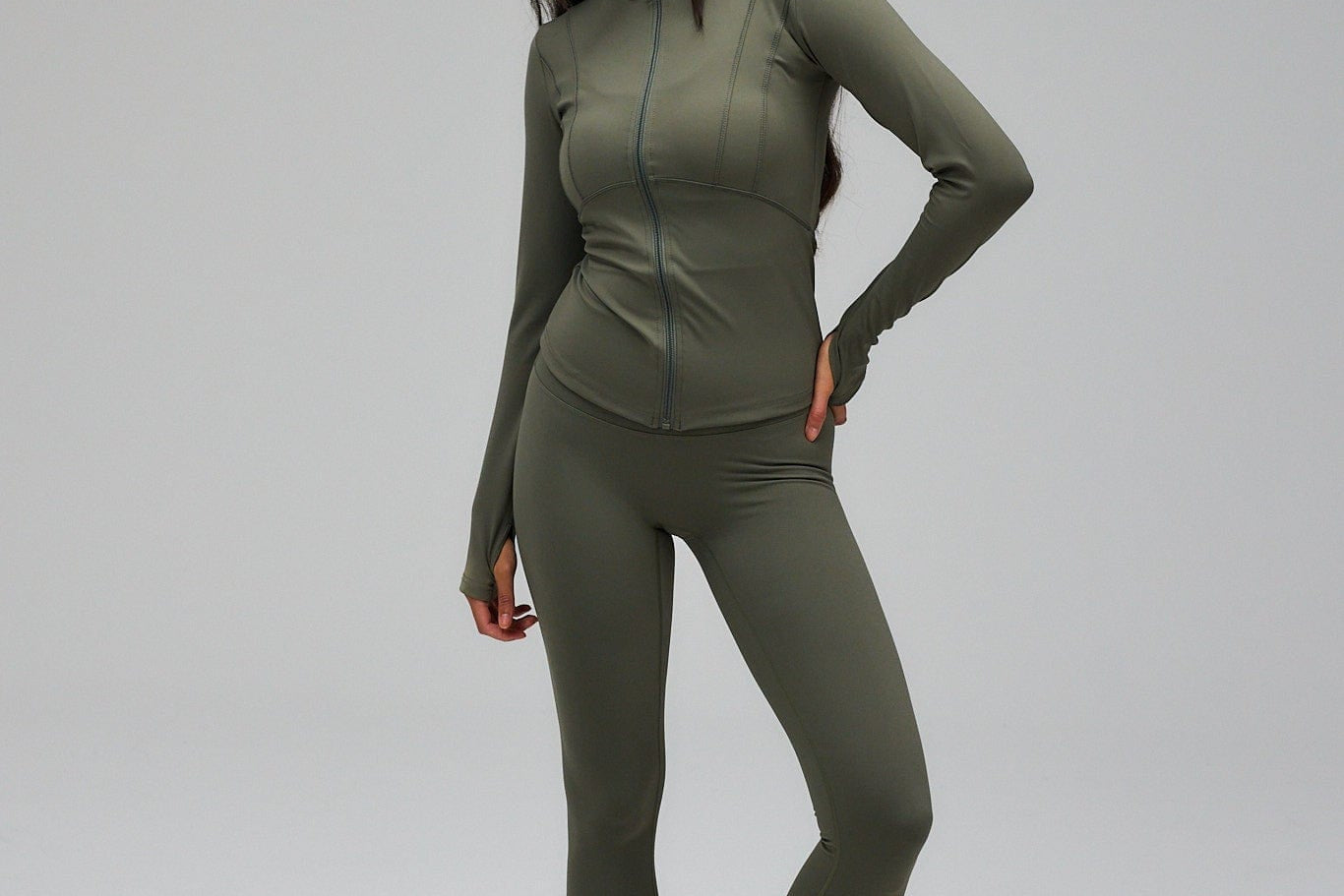 Exercere Tights Neaty Tights - Olive Green