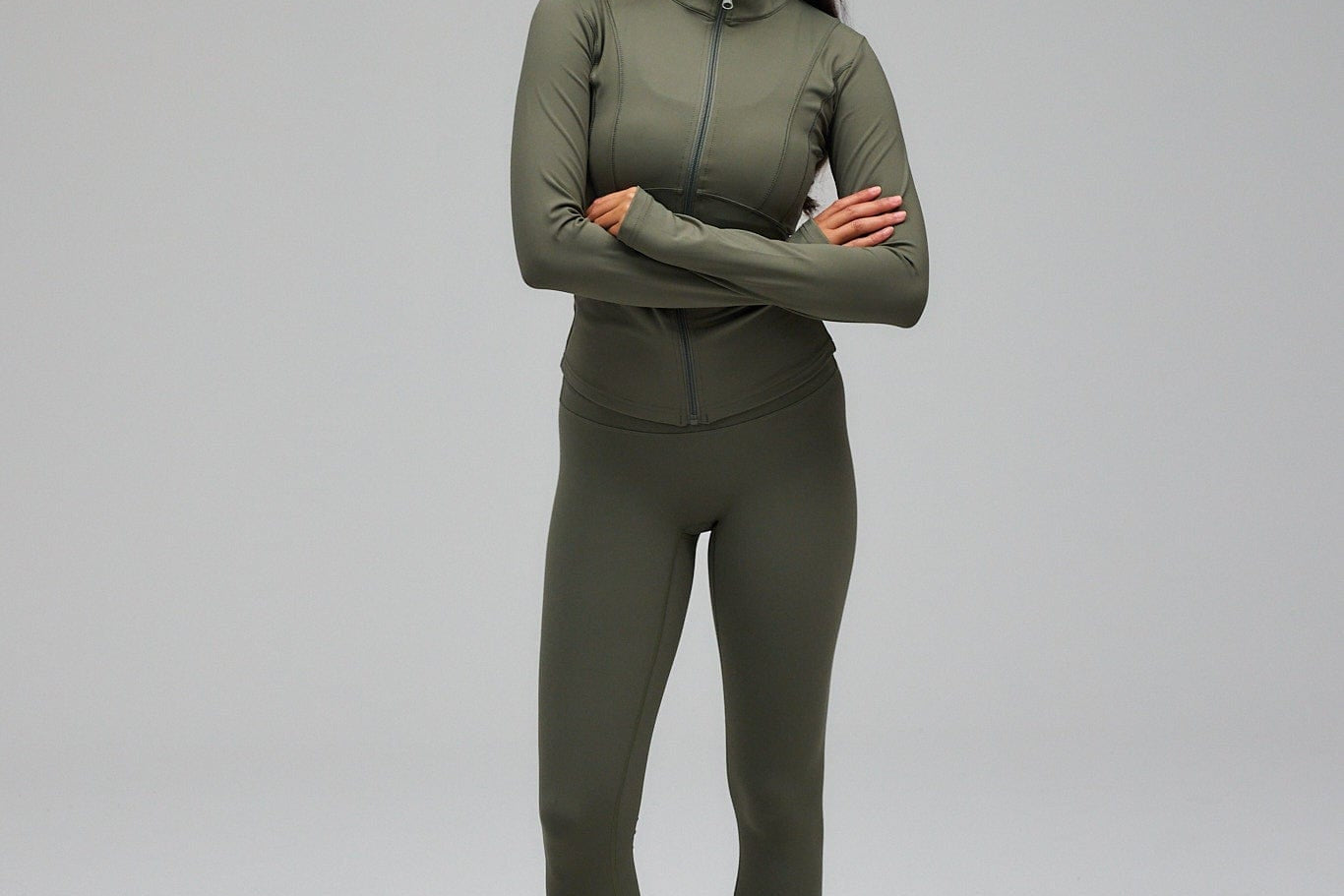 Exercere Tights Neaty Tights - Olive Green