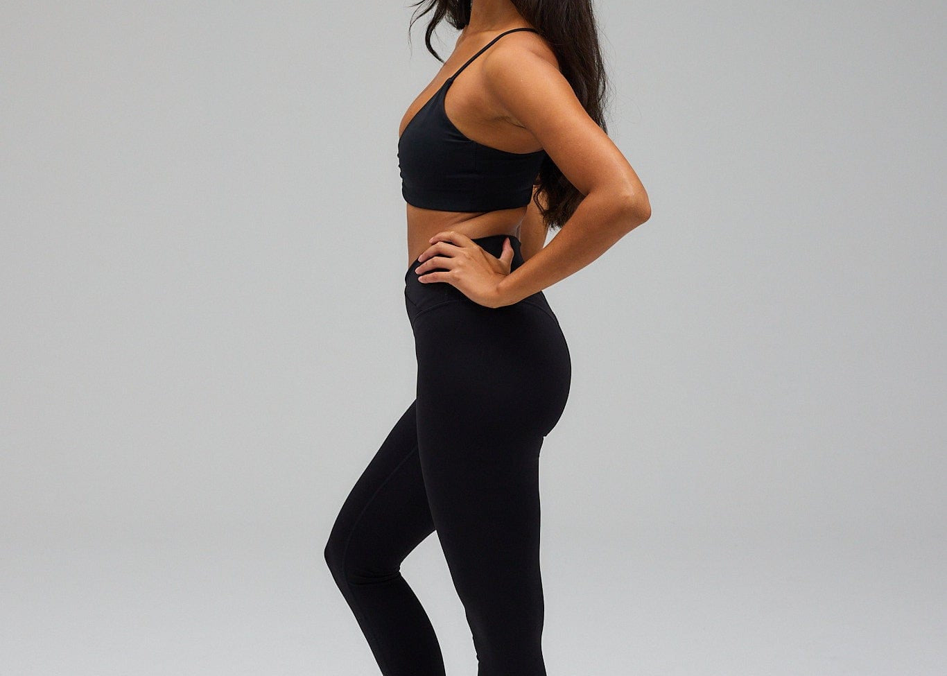 Exercere Sports Bras Scrunch Bra - Black