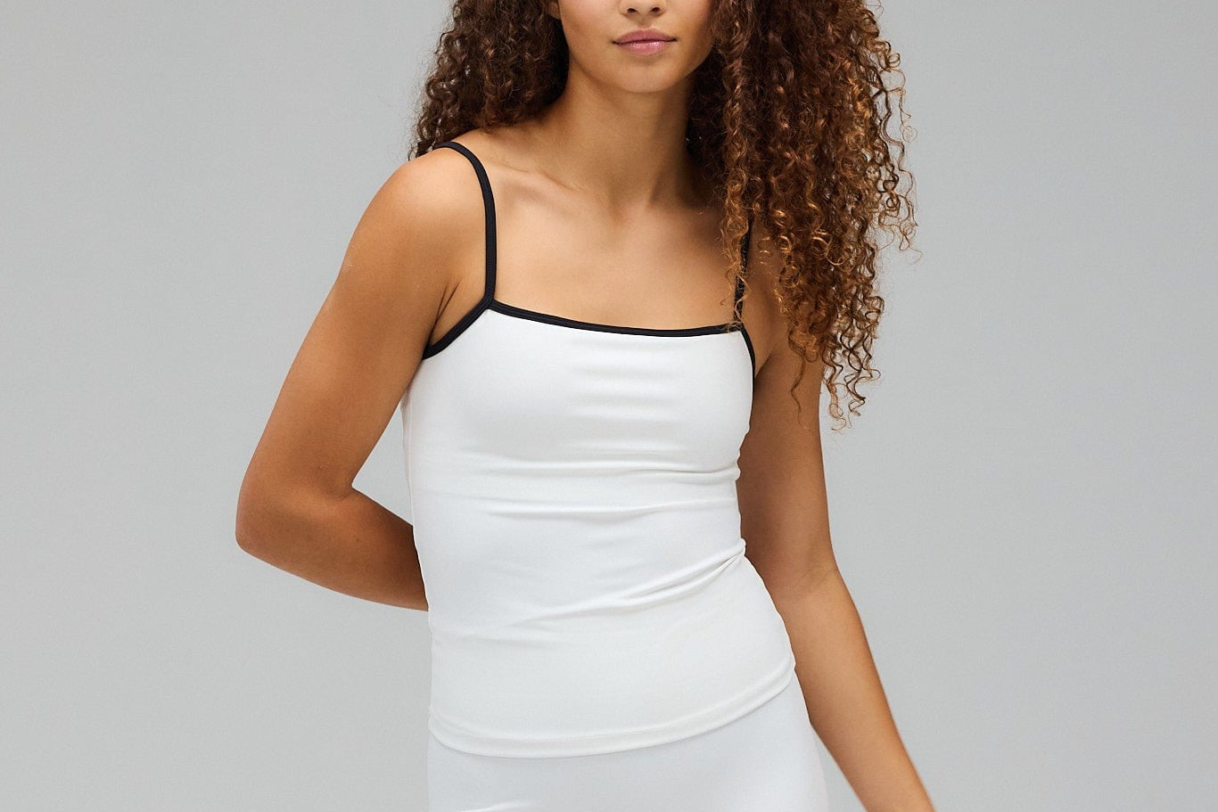 Exercere Tops Active Tank Top - White