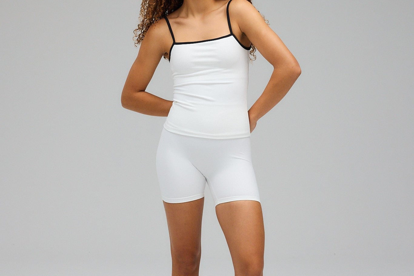 Exercere Tops Active Tank Top - White