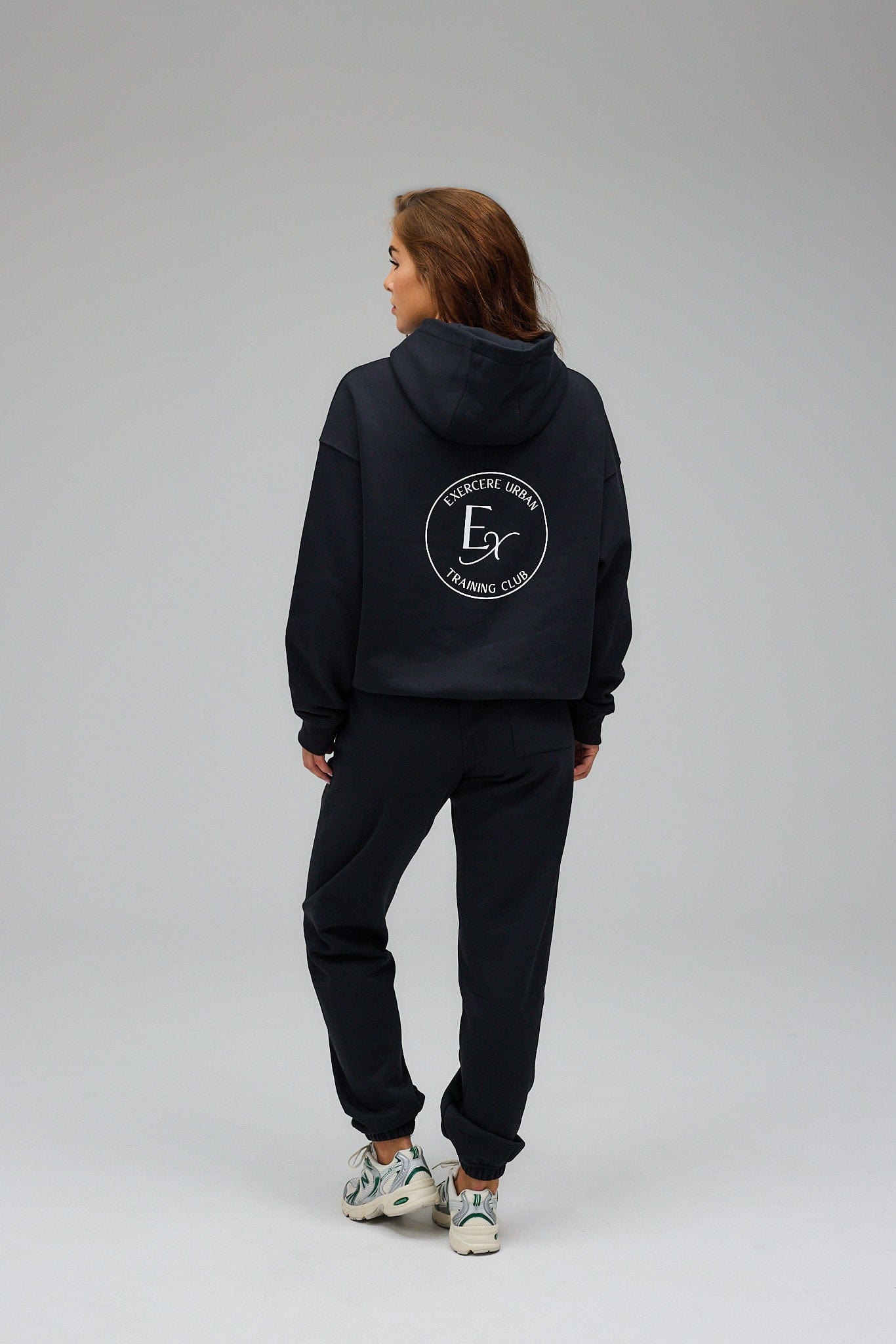 Exercere Blouses Hoodie - Black