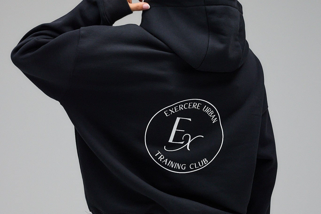 Exercere Blouses Hoodie - Black