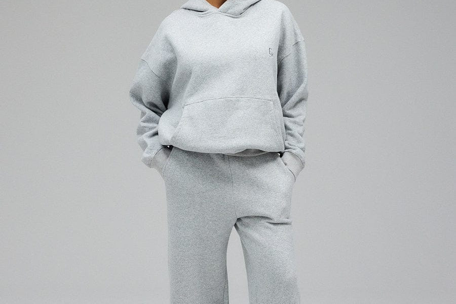 Exercere Sweat Wide Sweatpants - Grey Melange