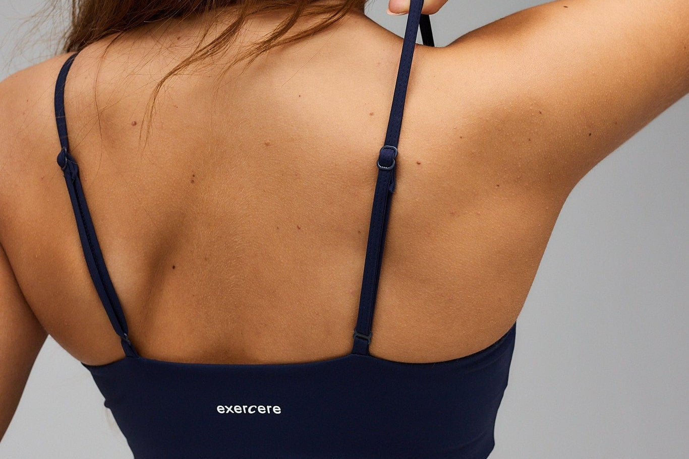 Exercere Sports Bras Scrunch Bra - Navy