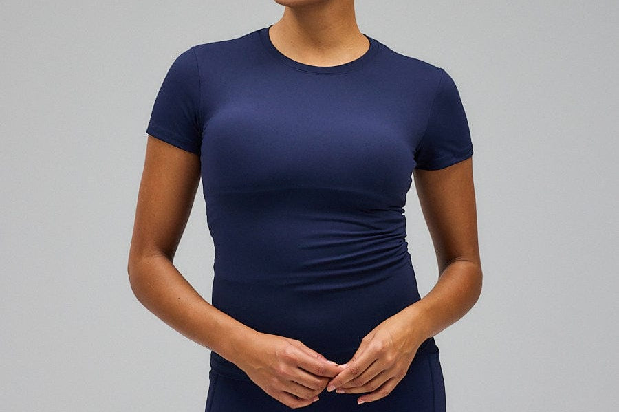 Exercere Tops Neaty Tee - Navy