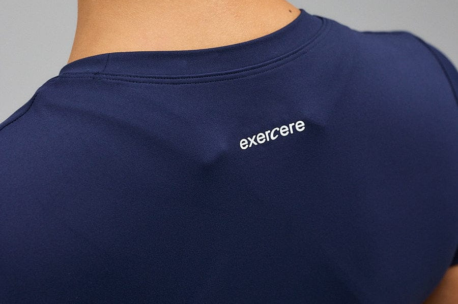 Exercere Tops Neaty Tee - Navy