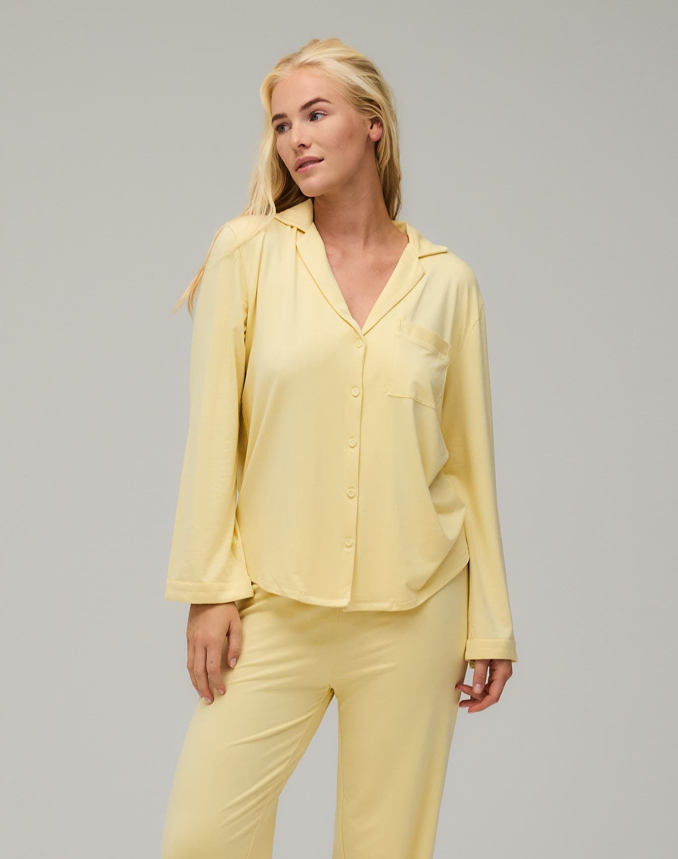 Exercere Pyjamas Blouse Pyjamas Blouse - Banana