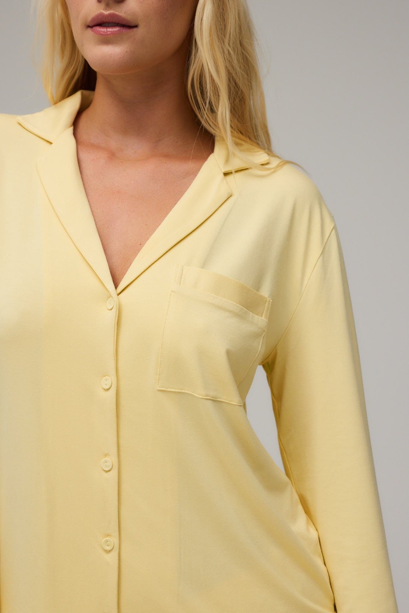 Exercere Pyjamas Blouse Pyjamas Blouse - Banana