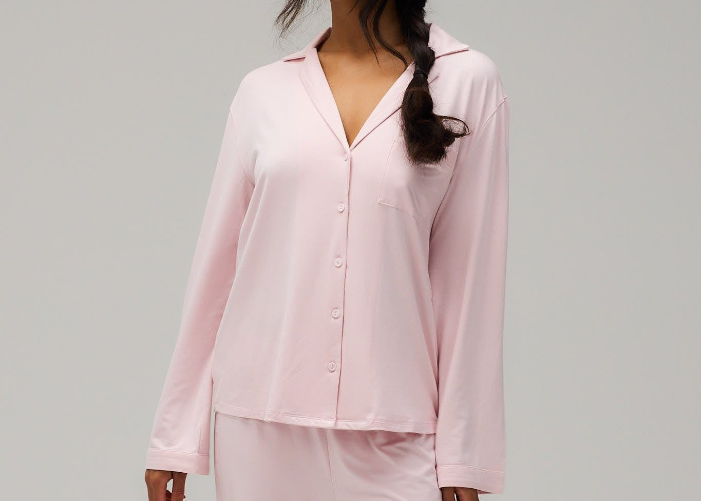 Exercere Pyjamas Blouse Pyjamas Blouse - Soft Pink