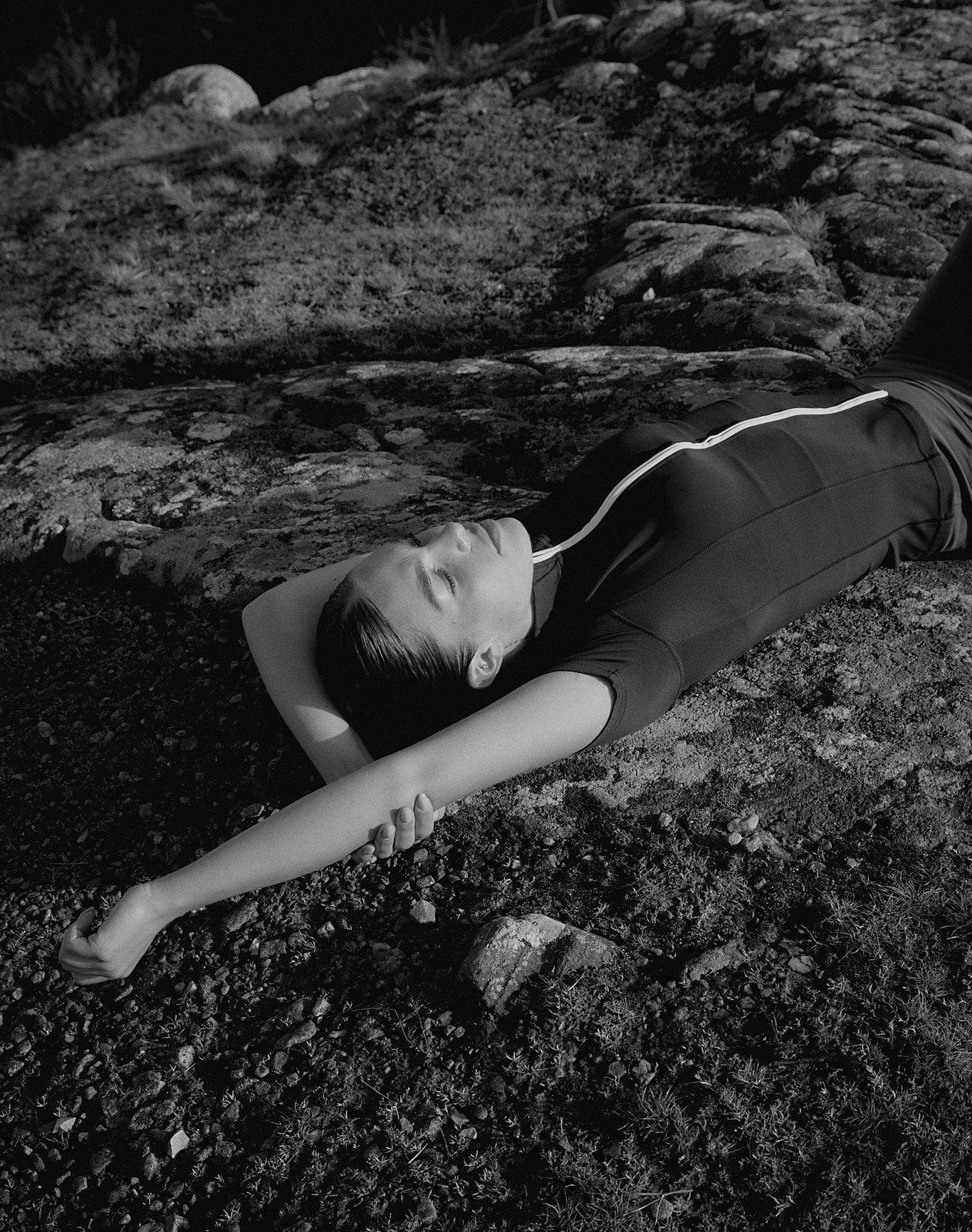 Exercere Blouses Active Short Sleeve Blouse - Black