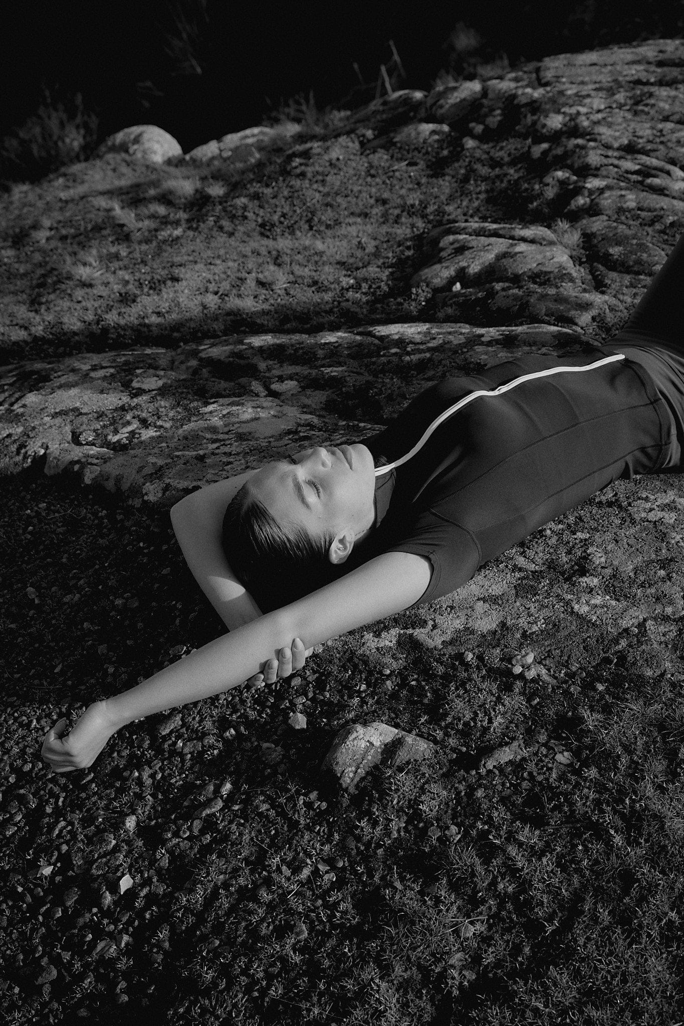 Exercere Blouses Active Short Sleeve Blouse - Black