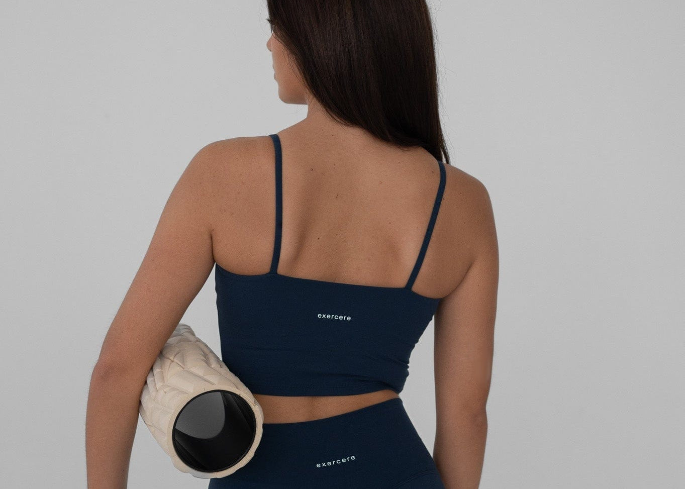 Exercere Tops Neaty Tank Top - Navy