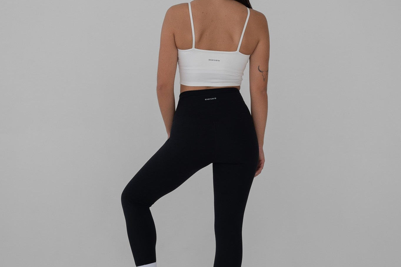 Exercere Tops Neaty Tank Top - White