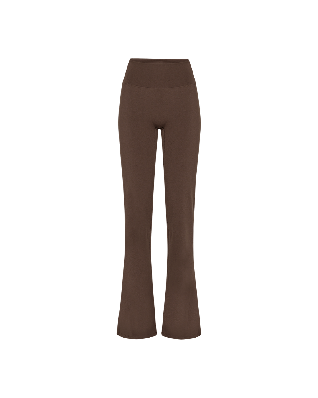 Flare Pants Pecan Brown - Size XL - Women's Activewear Tights - Exercere Flare Pants Pecan Brown - Size XL - Women's Activewear Tights - Exercere