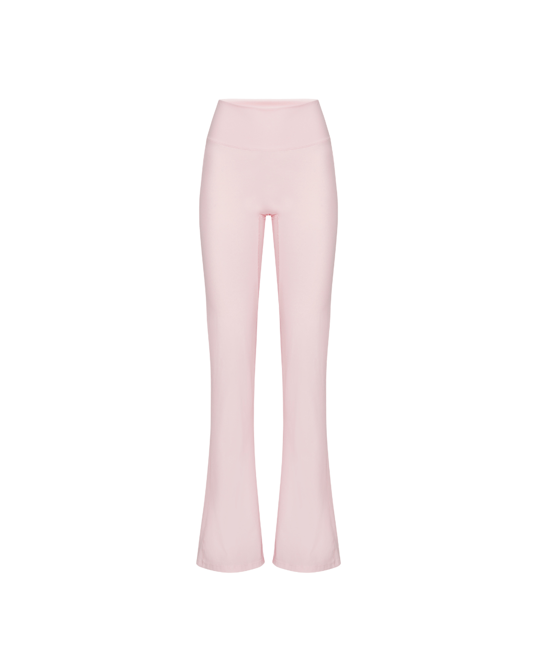 pink flare dress pants Hot pink flared pants with slits and fitted blazer for women