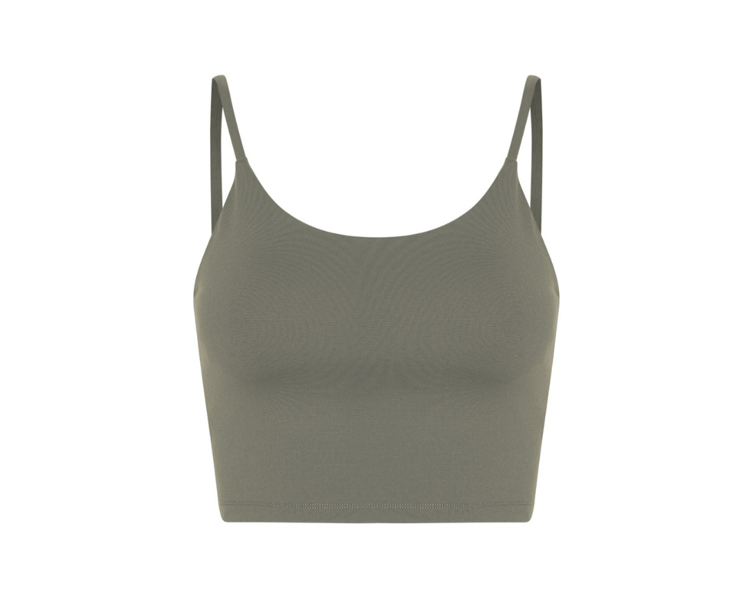 Exercere Tops Neaty Tank Top - Olive Green